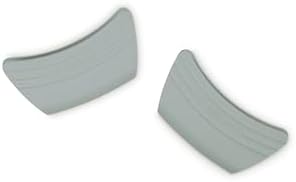 Le Creuset Silicone Set of 2 Handle Grips, Sea Salt - Image 2