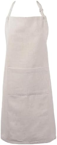 DII 100% Cotton Solid Chambray Kitchen Set, Chef Apron, 1 Piece by DII