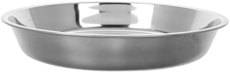 jojofuny Korean Style Stainless Steel round Bottom Plate by jojofuny