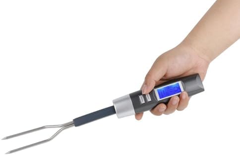 Meat Thermometer Fork for BBQ & Grilling, Instant Read Digital Meat Thermometer - Image 7