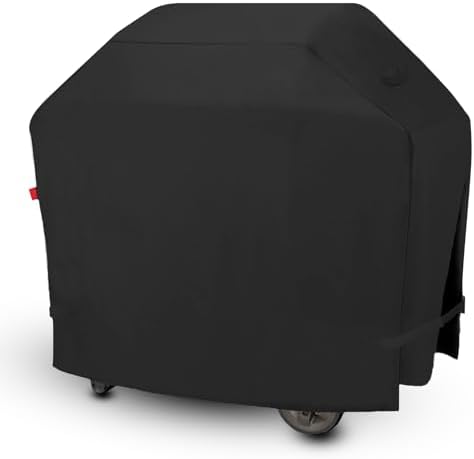 Outdoor BBQ Grill Cover for Weber Genesis 4 Burners 400 Series : E-415 by CoverGeny