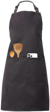 Kitchen Bib Chef Apron for Women Men by PUBMND
