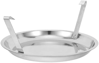 Charcoal Grill Ash Pan Metal 27cm Silver Replacement Accessory by DOITOOL