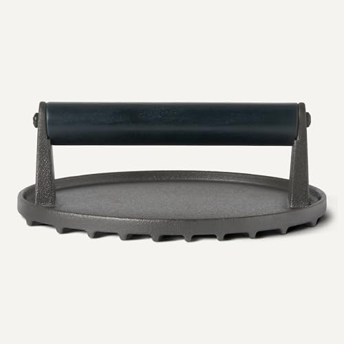 Amazon Basics Smash Burger Press, Cast Iron Bacon Press - Image 3