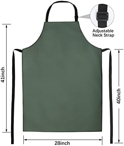 Waterproof Rubber Apron Adjustable Dishwasher Apron - Image 2