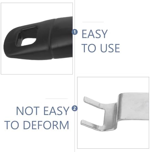 4pcs Grill Grate Lifter Gripper Stainless Steel Heat Resistant Tool - Image 3