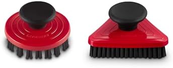 Le Creuset Set of 2 Cleaning Brushes by Unknown