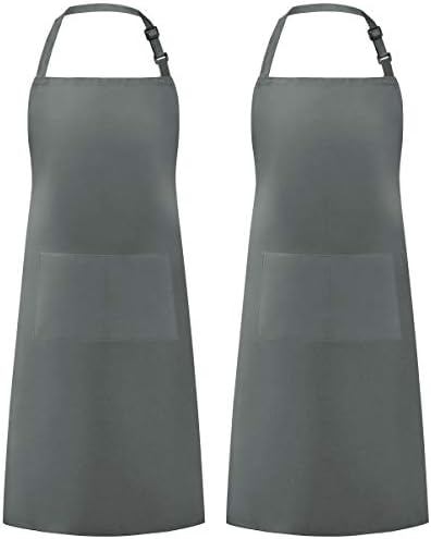 Syntus Apron for Men Women, Adjustable Cooking Kitchen Apron by Syntus