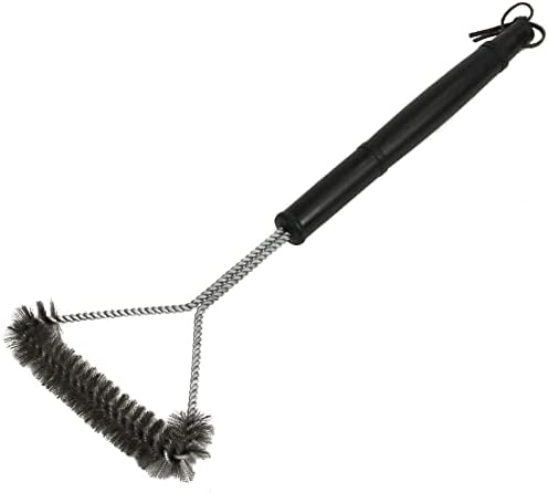 Chef Craft Select BBQ Grill Brush, 18 Inch, Stainless Steel/Black by ChefCraft