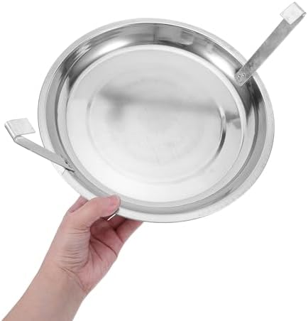 Metal Ash Pan for Charcoal Grill Cleanup Outdoor Barbecue - Image 4