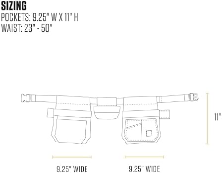 Carhartt Utility Adjustable Tool Belt Carhartt Brown - Image 4