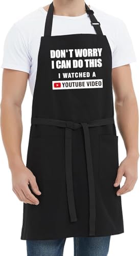 Kaidouma Funny Cooking Aprons for Women Men - Image 5