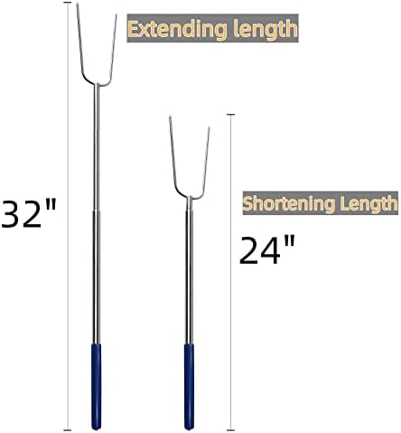 RAOMEIDE 32" Heavy Duty Hot Dog Roasting Sticks - Image 2