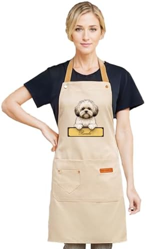 DIY Custom Pet Name Art Dog Kitchen Apron by Unknown