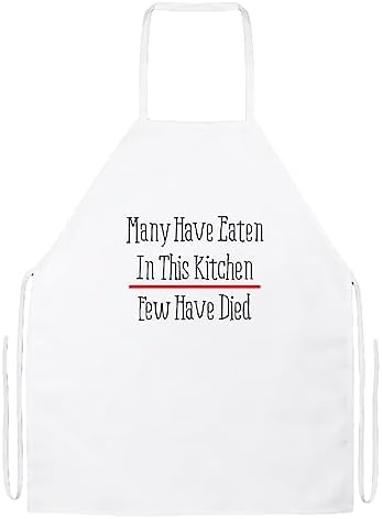 Let's Cook Adult Apron Funny Kitchen Apron Decor Chef Dad Gift - Image 2