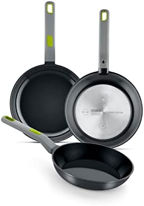 BRA Life 18 cm Cast Aluminium Frying Pan, 100% Recycled Ceramic, Non-Stick - Image 4