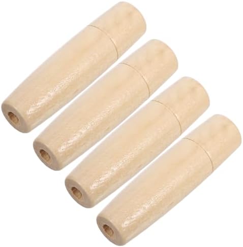 Zerodeko 4pcs Solid Wood File Handles by Zerodeko