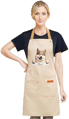 DIY Custom Pet Name Art Dog Kitchen Apron by Unknown