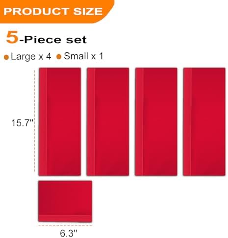 Volecy Refrigerator Handle Covers, Washable Velvet Appliance Door Handle Covers - Image 6