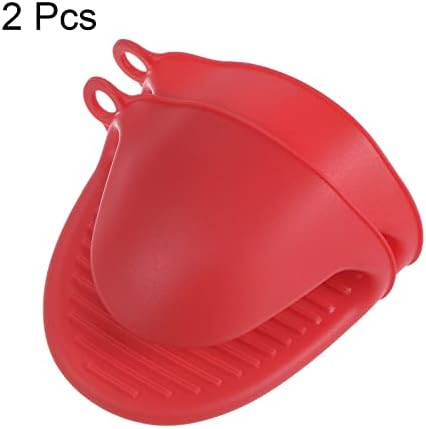 HARFINGTON 2pcs Silicone Pot Holders, Heat Resistant Silicone Cooking Pinch - Image 3