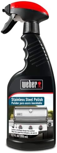Weber® Stainless-Steel Polish 12 oz, Grill Cleaner by Weber