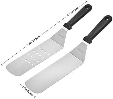 Skyflame 3 Piece Stainless Steel Griddle Spatula Kit - Image 2