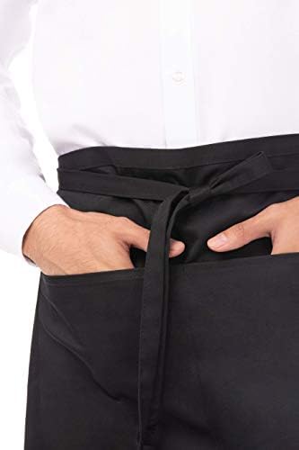 Chef Works Unisex Half Bistro Server Apron - Image 3