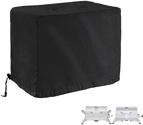 Grill Cover for Royal Gourmet GT1001 Portable Grill, Tabletop BBQ Cover for by Unknown