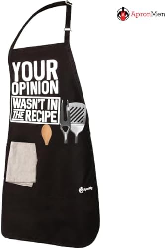ApronMen - Funny Apron For Men - BBQ Gifts for Men & Unique Gifts for Fathers - - Image 5