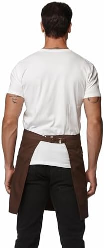Waist Apron for Men Server Bistro Half 4251BY - Image 2