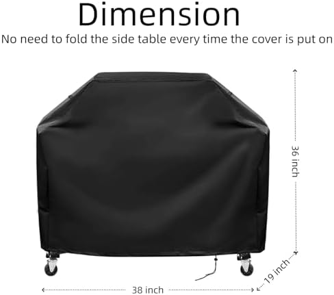 Flattop Grill Cover for Green Party, for Sophia William 2 Burner Grill - Image 5
