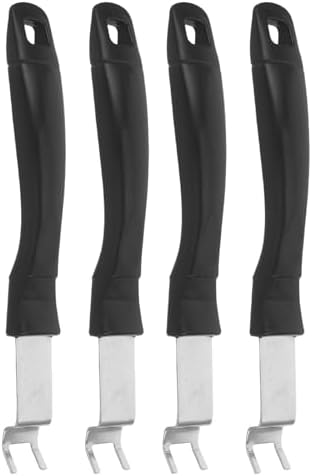 4pcs Stainless Steel Grill Grate Lifter by BCOATH