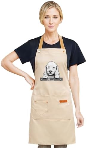 DIY Custom Pet Name Art Dog Kitchen Apron by Unknown