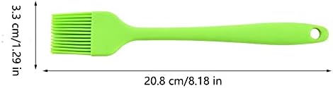 Silicone brush, Oil Brush for BBQ Kitchen Cooking Baking and Grilling - Image 2
