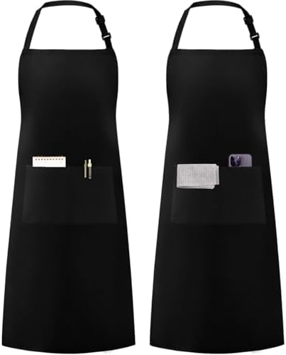 Syntus Apron for Men Women, Adjustable Cooking Kitchen Apron by Syntus