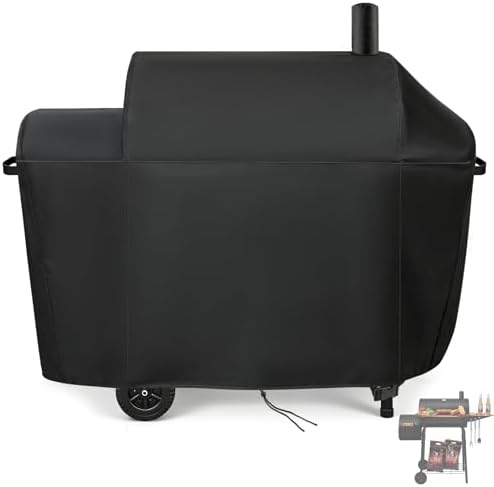 Grill Cover for Royal-Gourme-t CC1624W Barrel Charcoal Grill by Aidetech