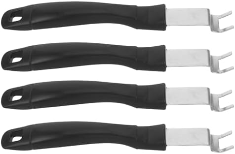 4pcs Stainless Steel Grill Grate Lifter Gripper, Grate Grabber by Gogogmee