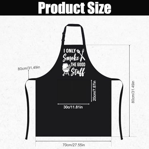 Funny Aprons for Men, Professional Kitchen Cooking Aprons - Image 2