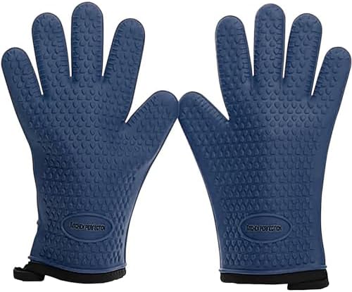 KITCHEN PERFECTION Silicone Smoker BBQ Gloves by Kitchenperfection