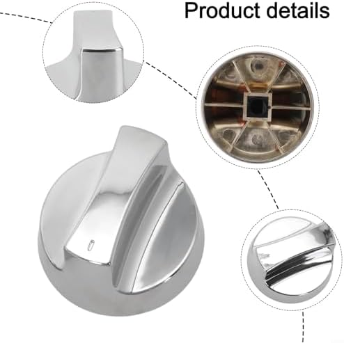 4 Pack Gas Grill Knobs High Temperature Resistant BBQ Replacement Parts - Image 5