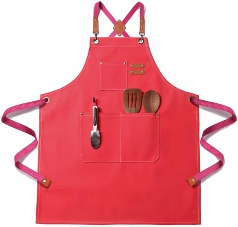 Chef Cotton Canvas Apron for Men Women by Unknown