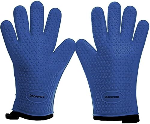 KITCHEN PERFECTION S Silicone Smoker BBQ Gloves by Kitchenperfection