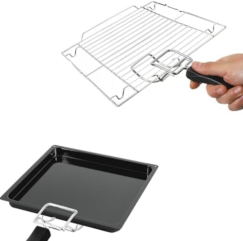 2Pcs Oven Tray Extractor Grills Extractor Rack Push Tool - Image 2