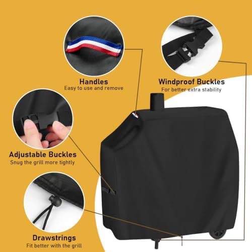 Grill Cover for Nexgrill 17.5" Charcoal Grill BBQ Grill Covers for Outdoor - Image 3