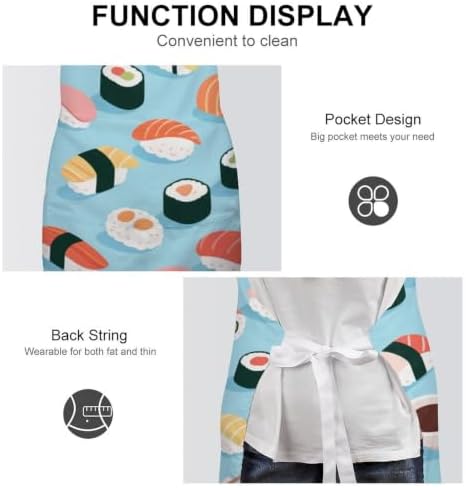Supdreamc Professional Oil-Proof Chef Apron - Image 4
