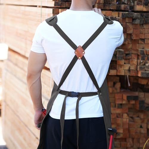 Tosewever Work Aprons for Men - Image 7