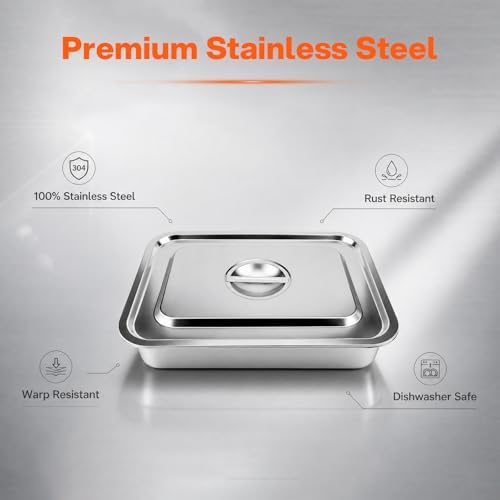 FOOGWEE 6-in-1 Grill Tray and Carry System, Stainless Steel Grill Carry System - Image 5