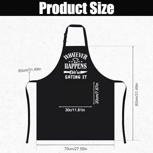 Funny Aprons for Men, Professional Kitchen Cooking Aprons - Image 2