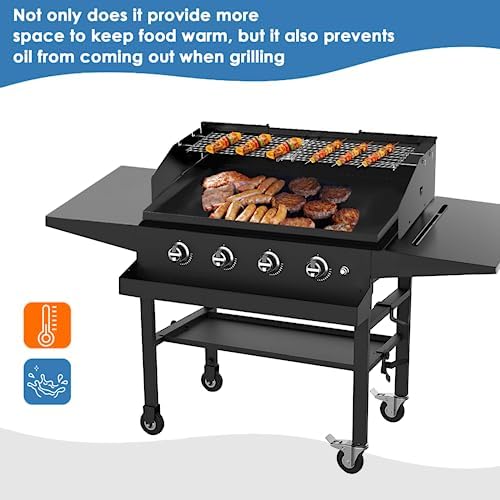 Wind Guard and Grill Warming Rack - Image 4