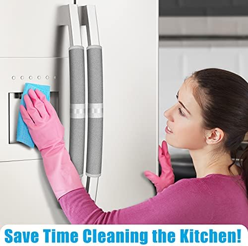 Refrigerator Door Handle Covers, Keep Your Kitchen Appliance Clean from Food - Image 3